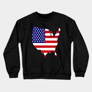 Flag usa Crewneck Sweatshirt